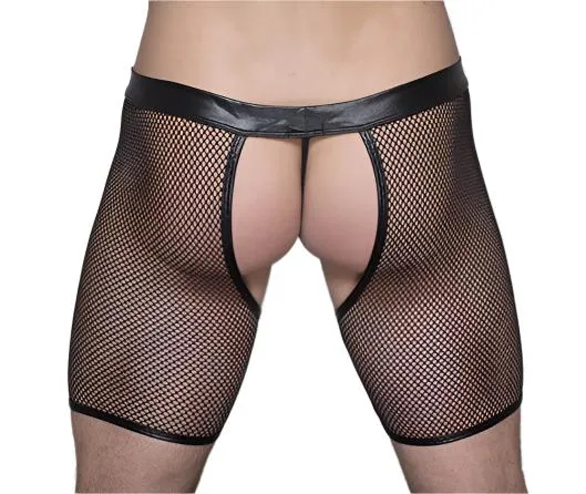 Tartarus Mini Fishnet Chaps