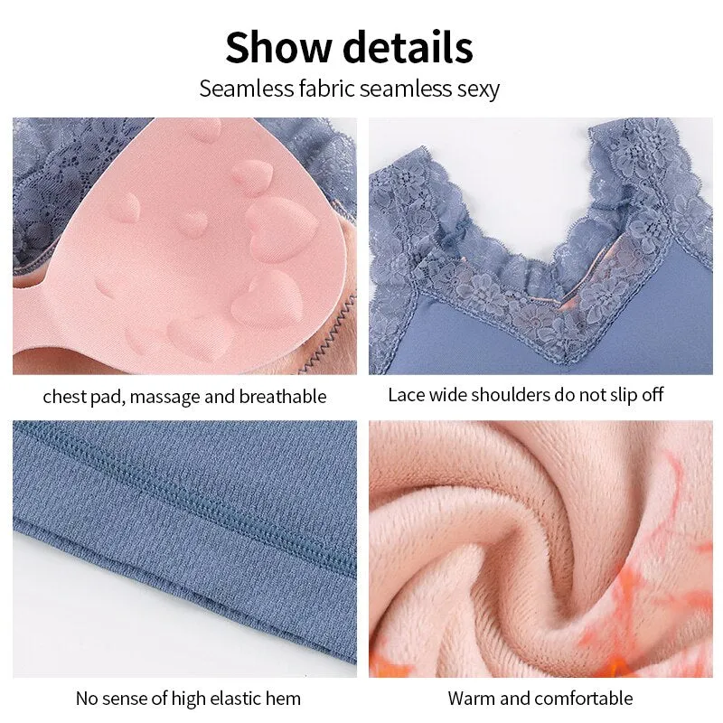 Thermal Underwear Plus size Vest Thermo Lingerie Woman Winter Clothing Warm Top Inner Wear Thermo Shirt Undershirt Intimate