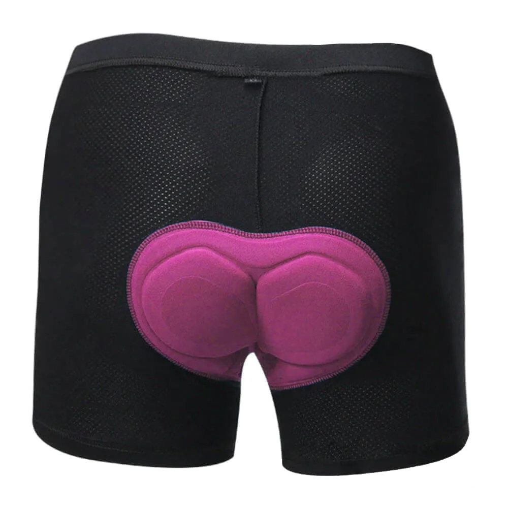 Women's OCG Soft Mesh Gel Padded Cycling Underwear-Shorts Bundle