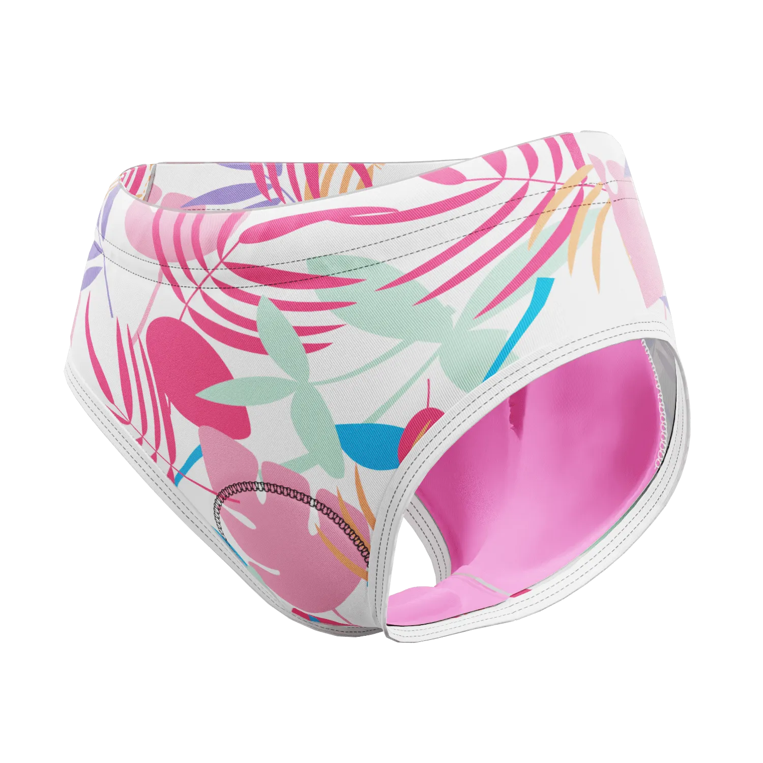 Women's Rainforest Gel Padded Cycling Underwear-Briefs