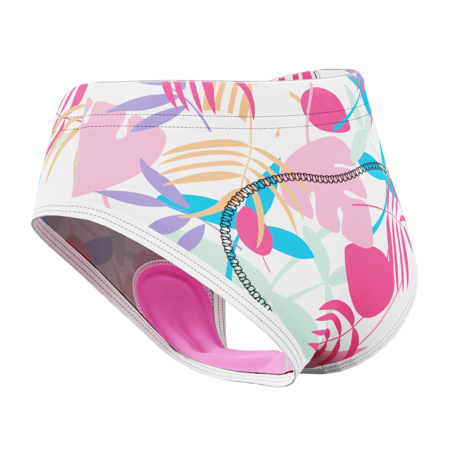 Women's Rainforest Gel Padded Cycling Underwear-Briefs