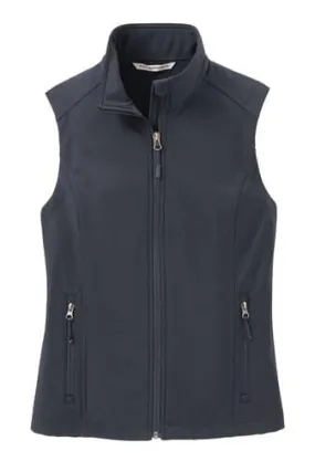 Women's Soft Shell Vest- (Battleship Grey)