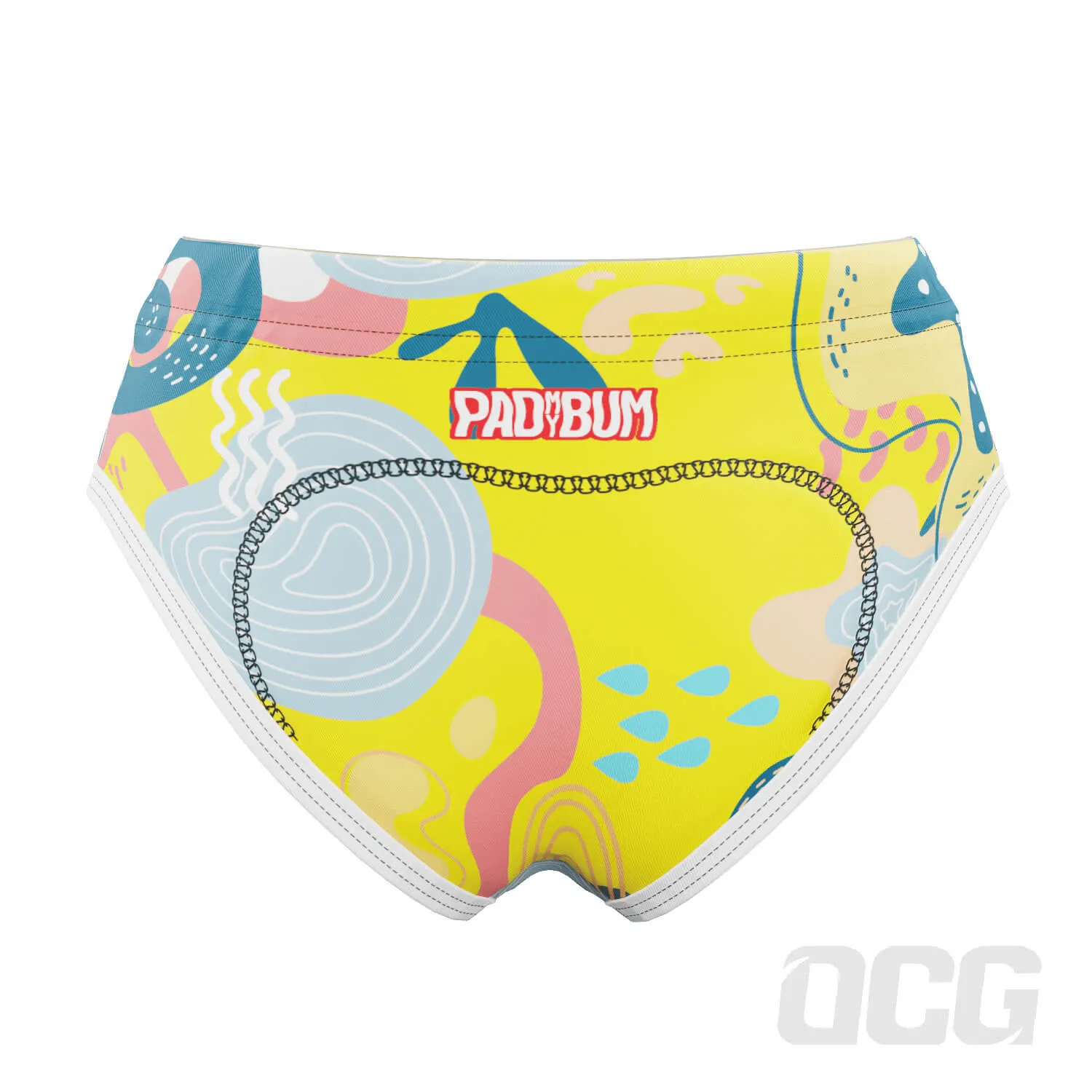 Women's Summer Vibes Gel Padded Cycling Underwear-Briefs