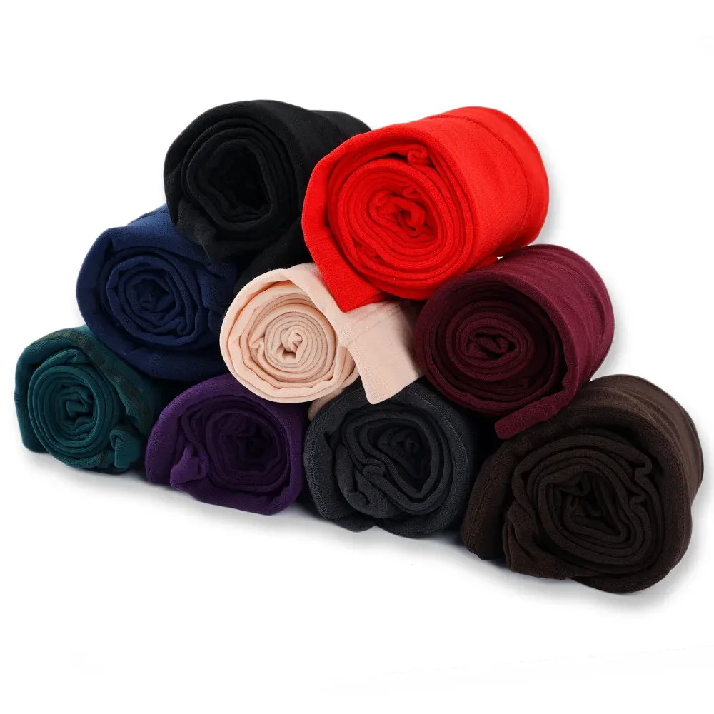 Women's Warmer Leggings Winter Thermal Pants Pantyhose Socks Velvet Tights Elastic Thicken Stocking Fleece Lined Underwear