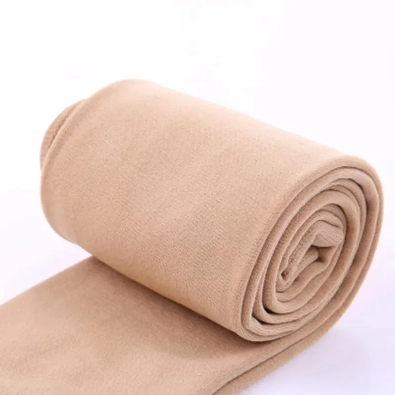Women's Warmer Leggings Winter Thermal Pants Pantyhose Socks Velvet Tights Elastic Thicken Stocking Fleece Lined Underwear
