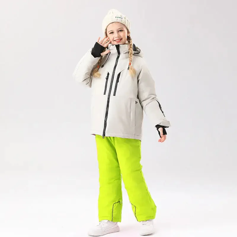 Youth Outdoor Winter Ski & Snowboard Jackets & Pants